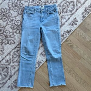 Paige Hoxton high rise Slim Crop size 27
